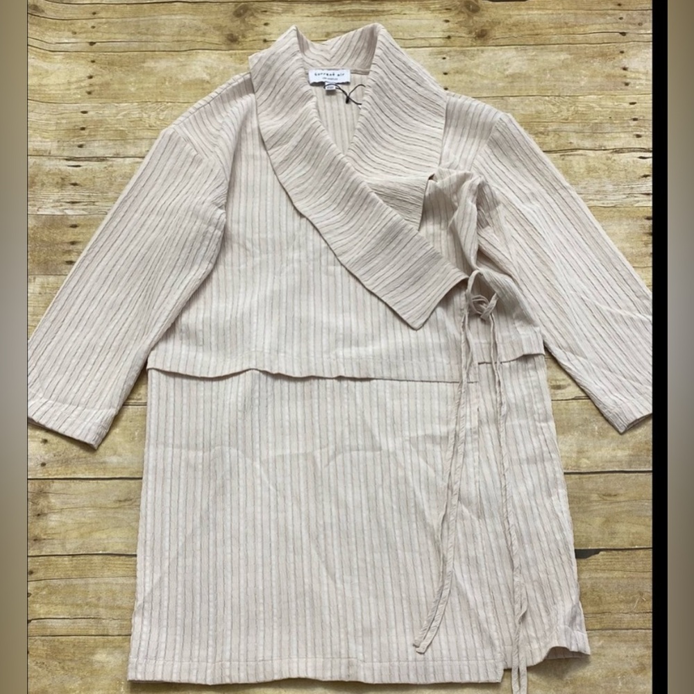 NWT Current Air tie up kimono/dress